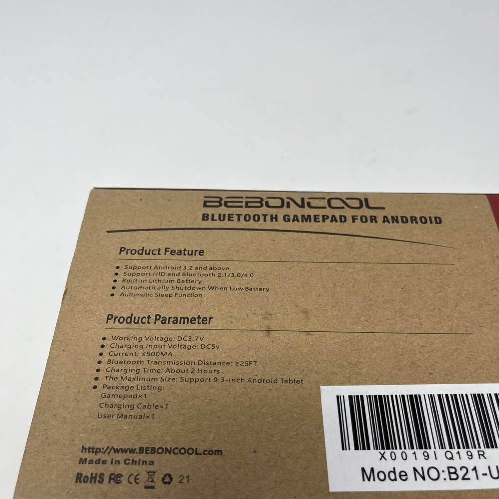 beboncool bluetooth Gamepad for Android A3 New Open Box - Picture 5 of 5